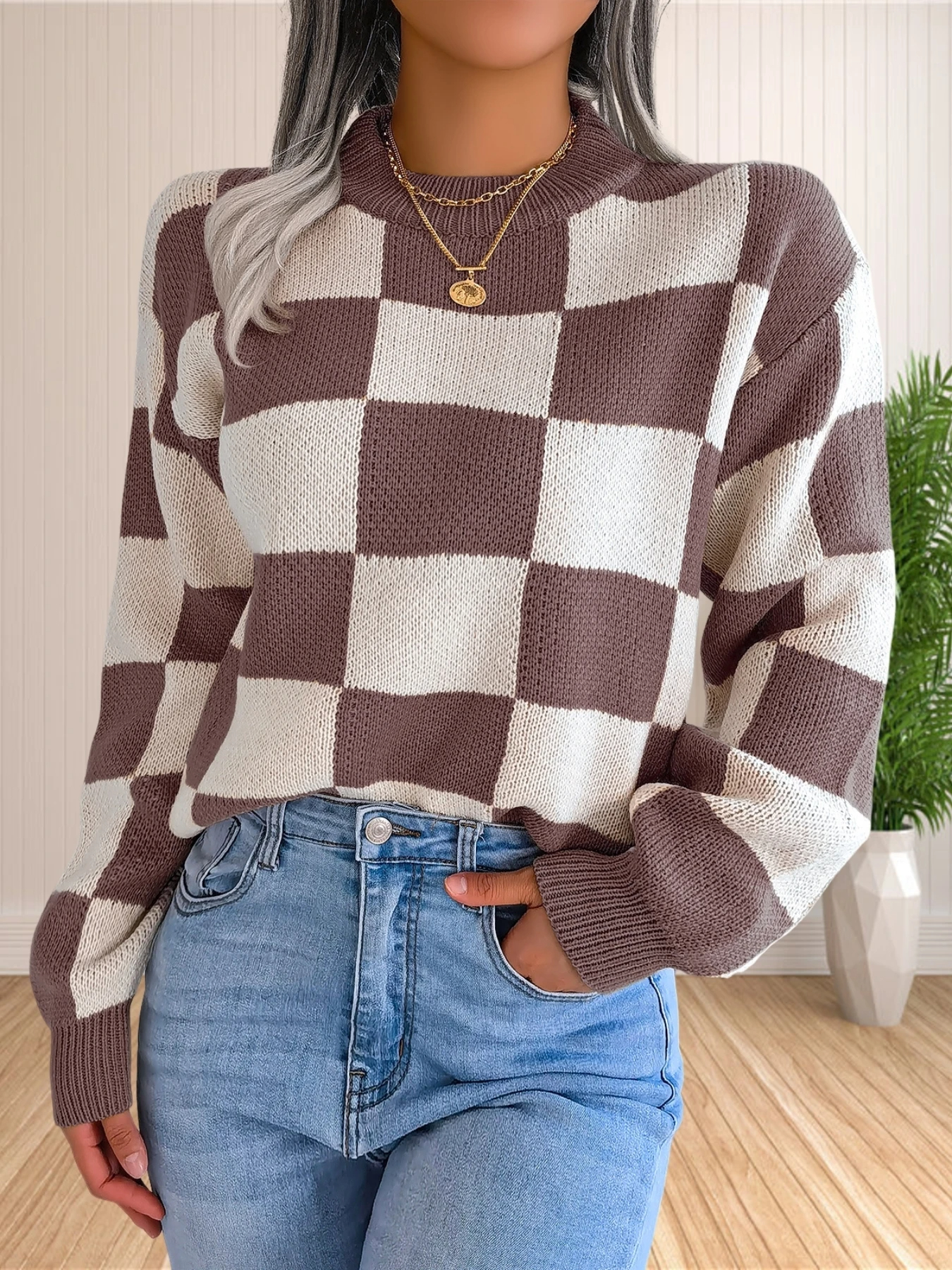 pull-a-carreaux-pour-femmes (4)