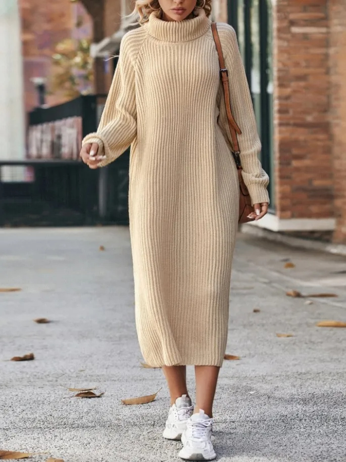 robe-longue-couleur-unie-pour-femmes (4)