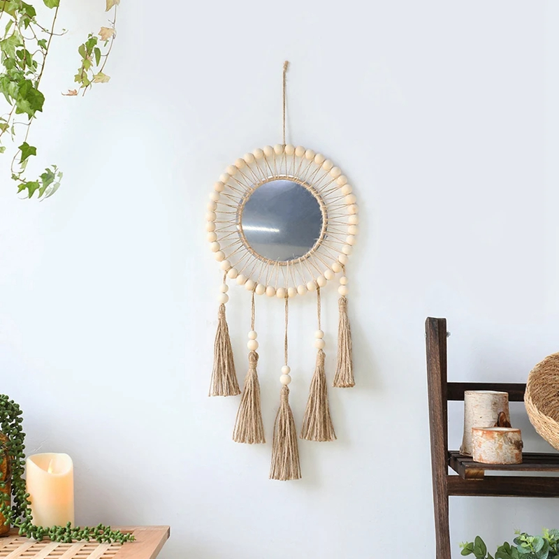 Miroir mural décoratif hauteur 55 cm