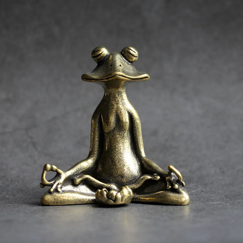 Grenouille décorative avec support pour bâton d\'encens