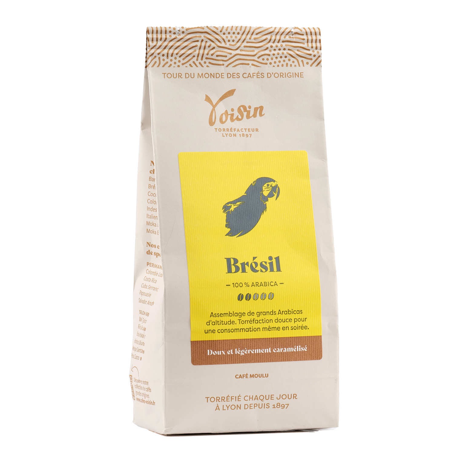 Café moulu 100% arabica