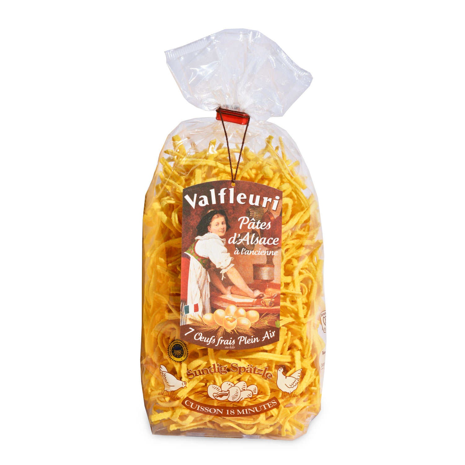 Pâtes traditionnelles Alsaciennes IGP