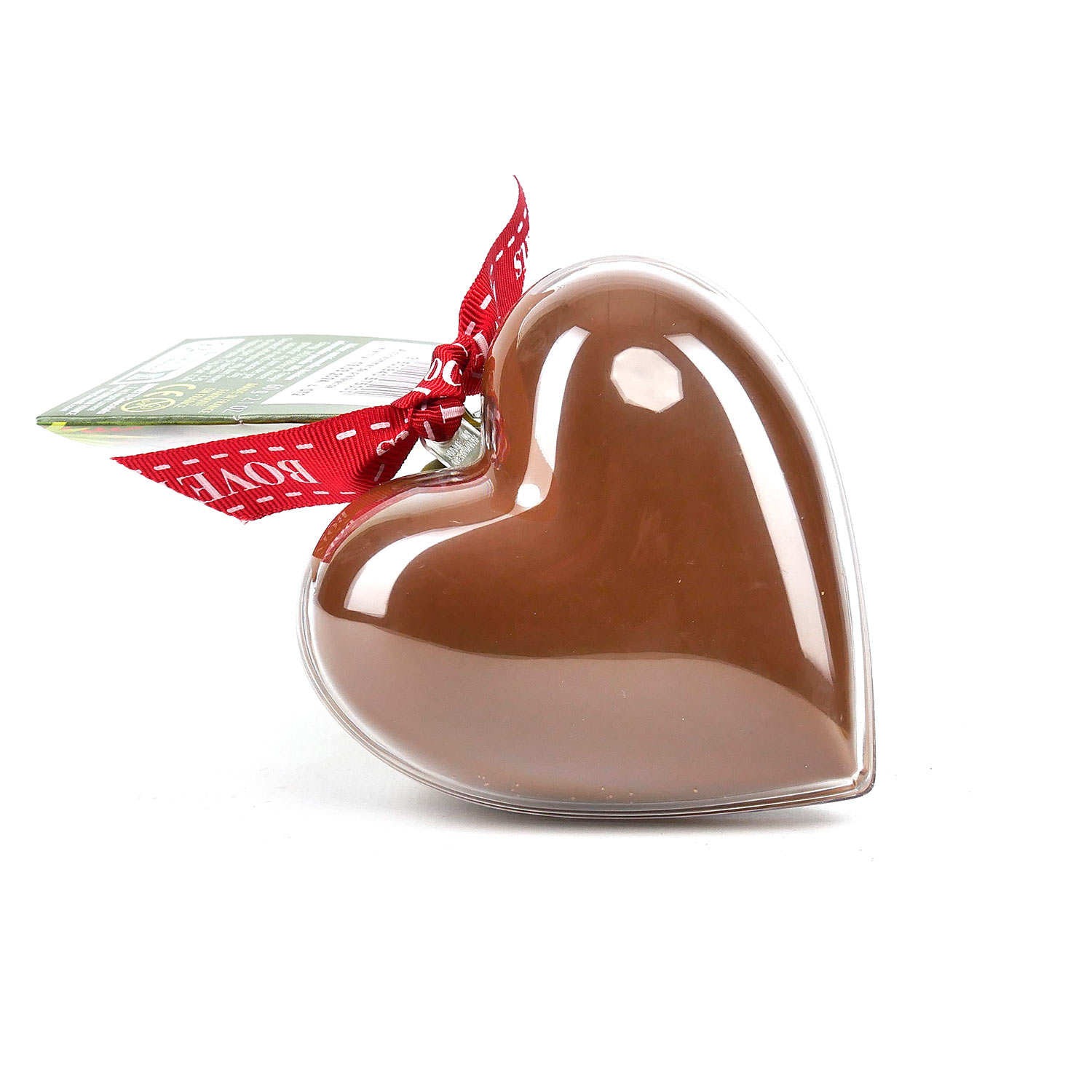 Coeur en chocolat au lait