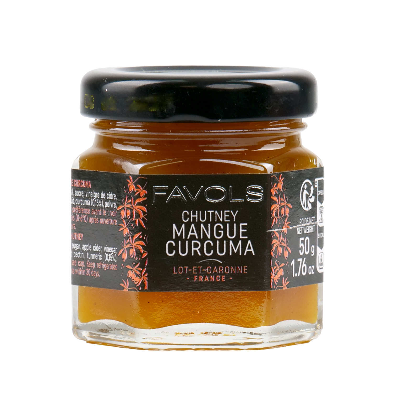 Chutney mangue curcuma