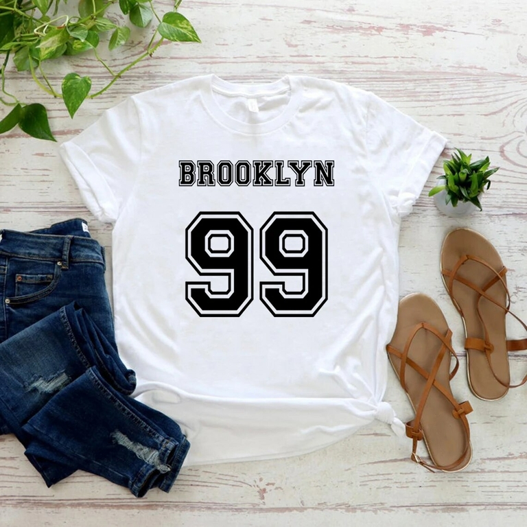 t-shirt-unisexe-brooklyn-99-streetwear-manches-courtes