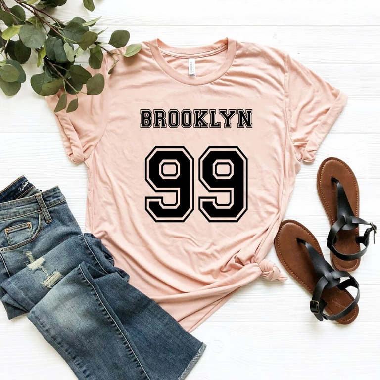 t-shirt-unisexe-brooklyn-99-streetwear-manches-courtes