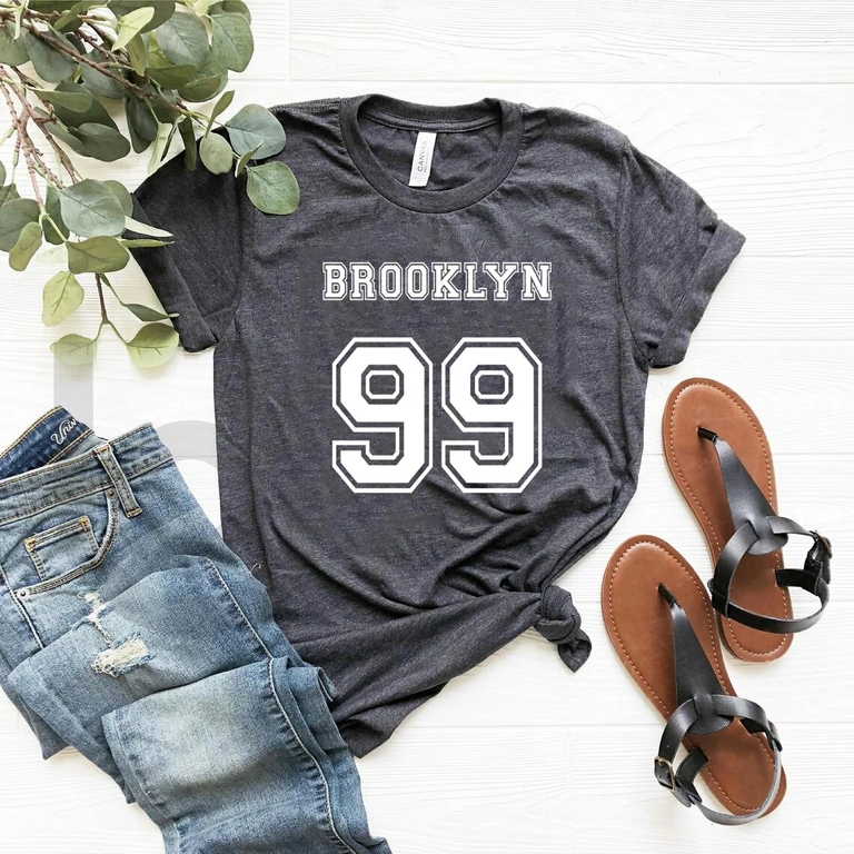 t-shirt-unisexe-brooklyn-99-streetwear-manches-courtes