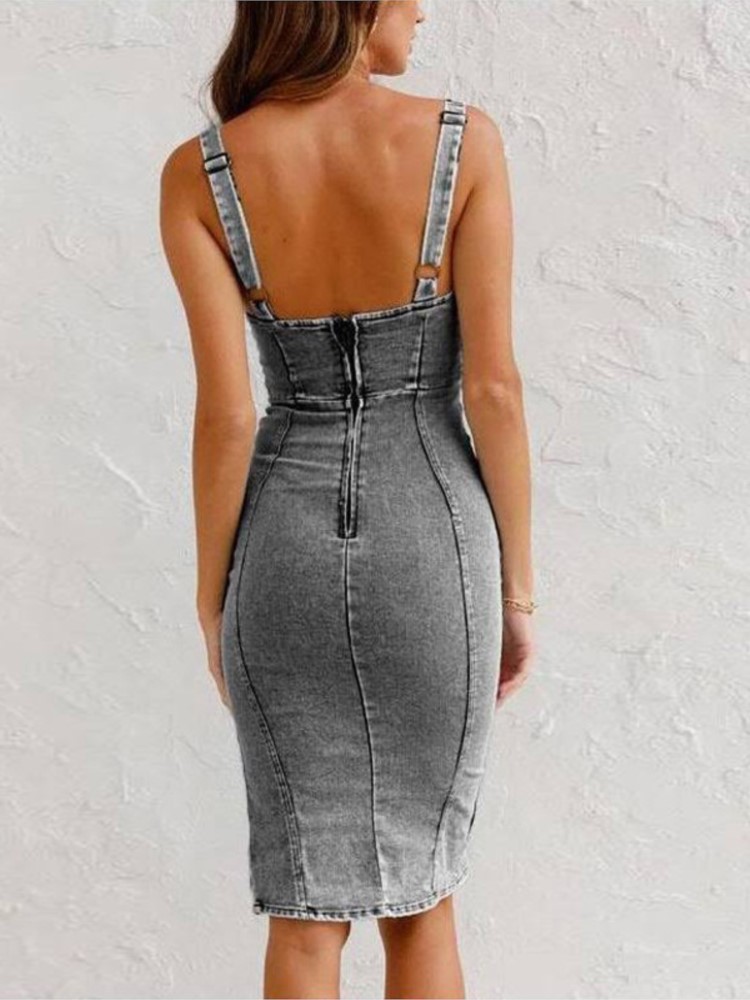 robes-en-denim-fendues-col-en-u-pour-femmes-col-licou-coupe-couvertes-hanche-ronde-r