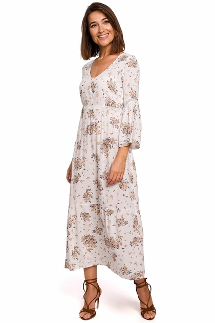 Robe style bohème légèrement évasée