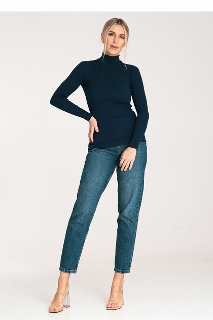 pull-col-roule-couleur-unie-pour-femmes-8