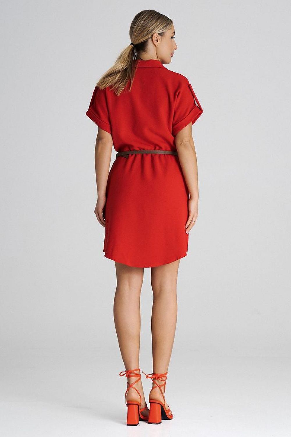 robe-courte-col-rabattu (2)