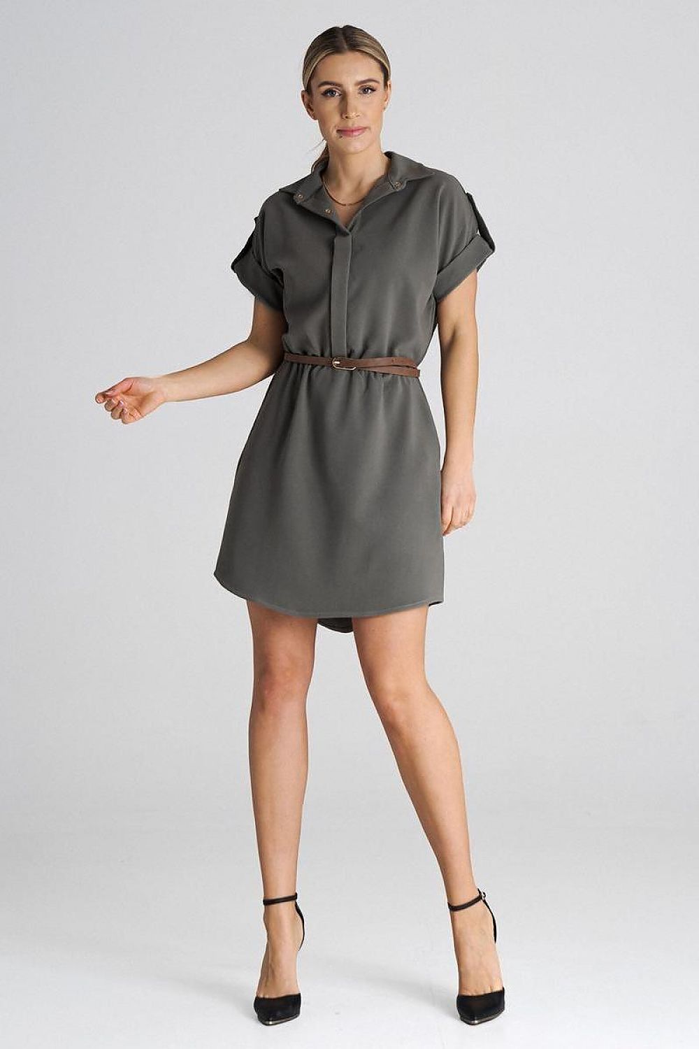 robe-courte-col-rabattu (3)