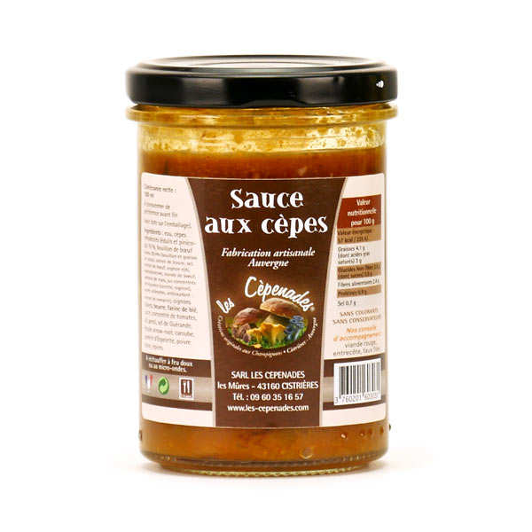 Sauce aux cèpes Auvergnate