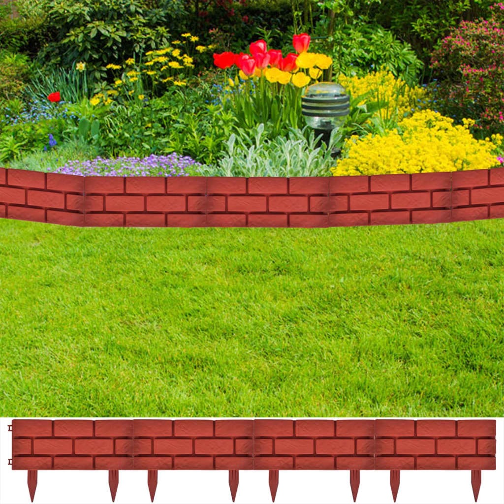 Bordure de pelouse 11 pièces