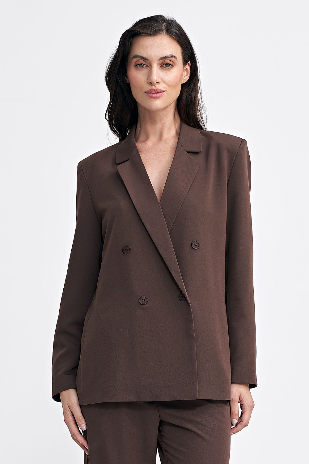 Blazer couleur brun pour femmes