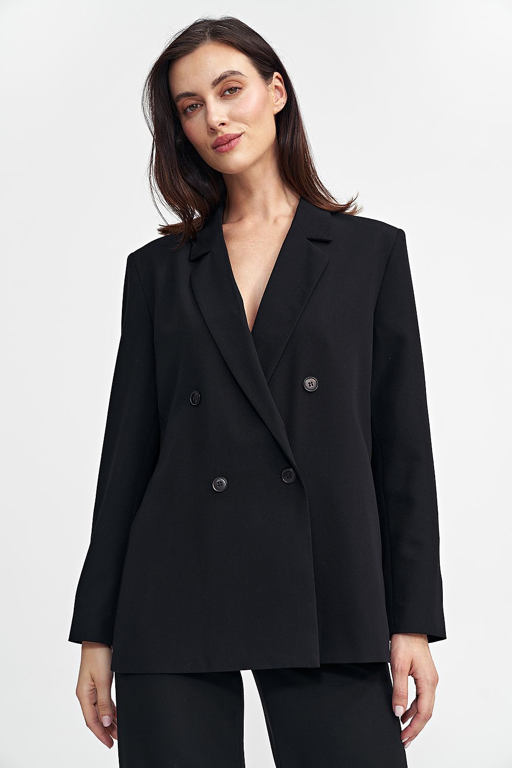 Blazer couleur noire pour femmes