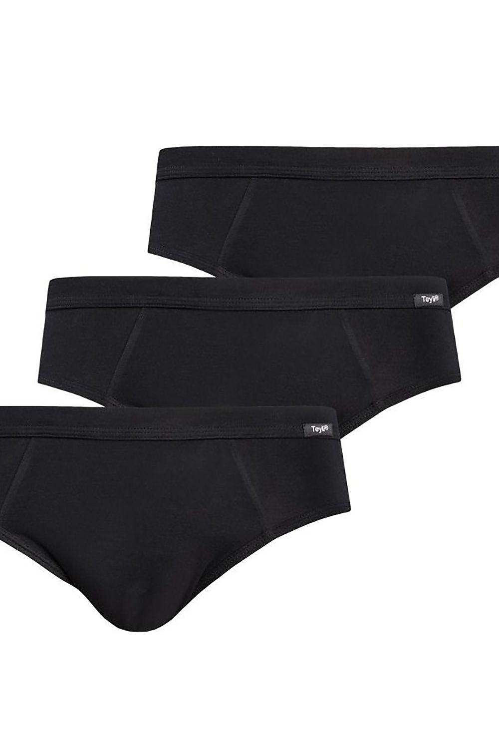 Slips 3 pièces couleur unie pour hommes
