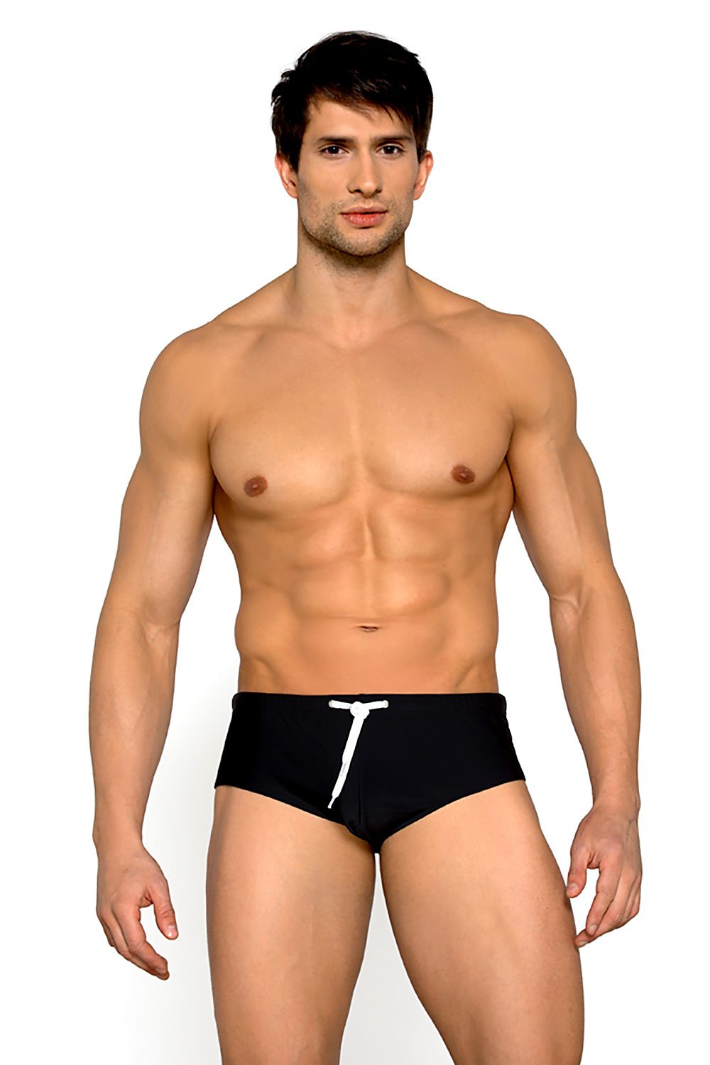 Maillot de bain couleur unie pour hommes