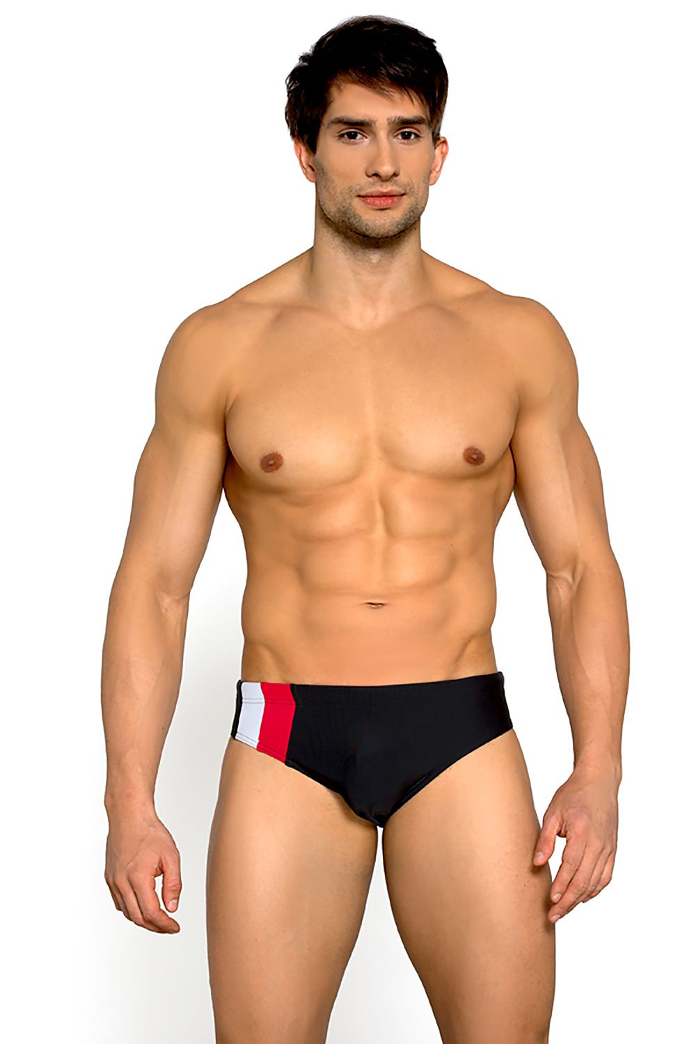 Maillot de bain noir pour hommes