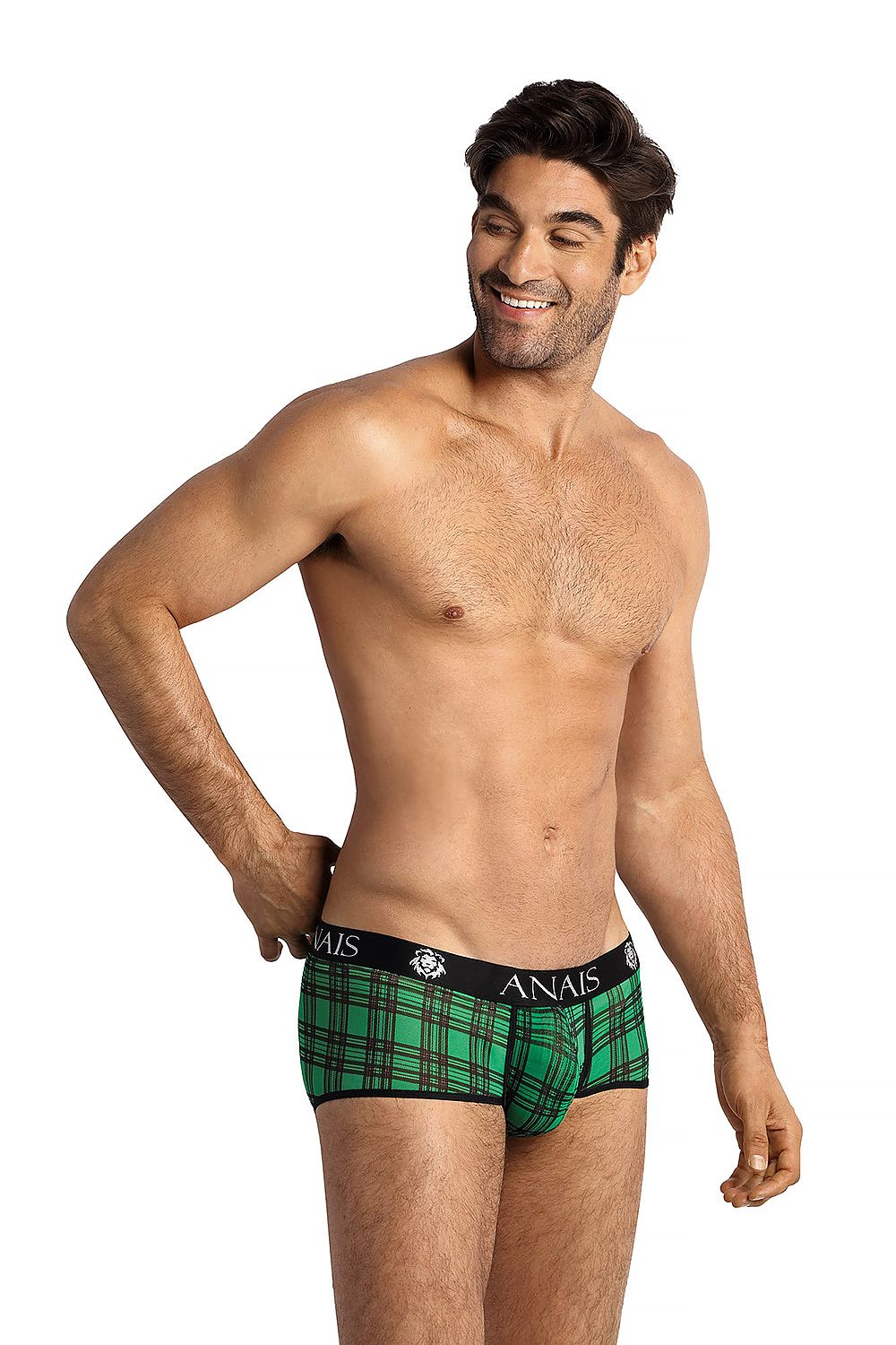 Boxer à carreaux pour hommes
