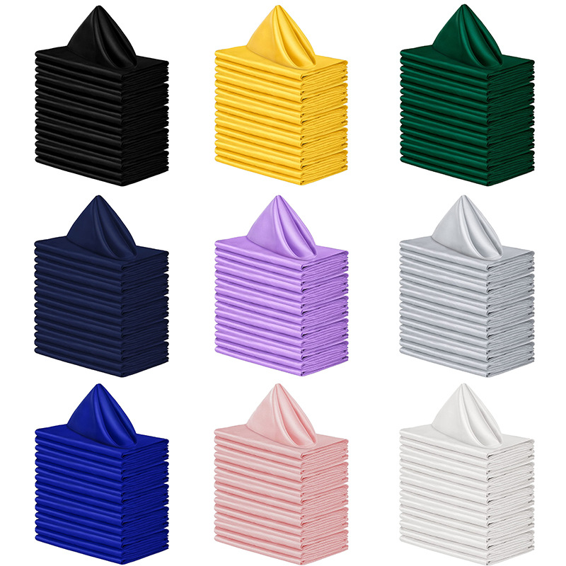 Lot de 50 serviettes de table