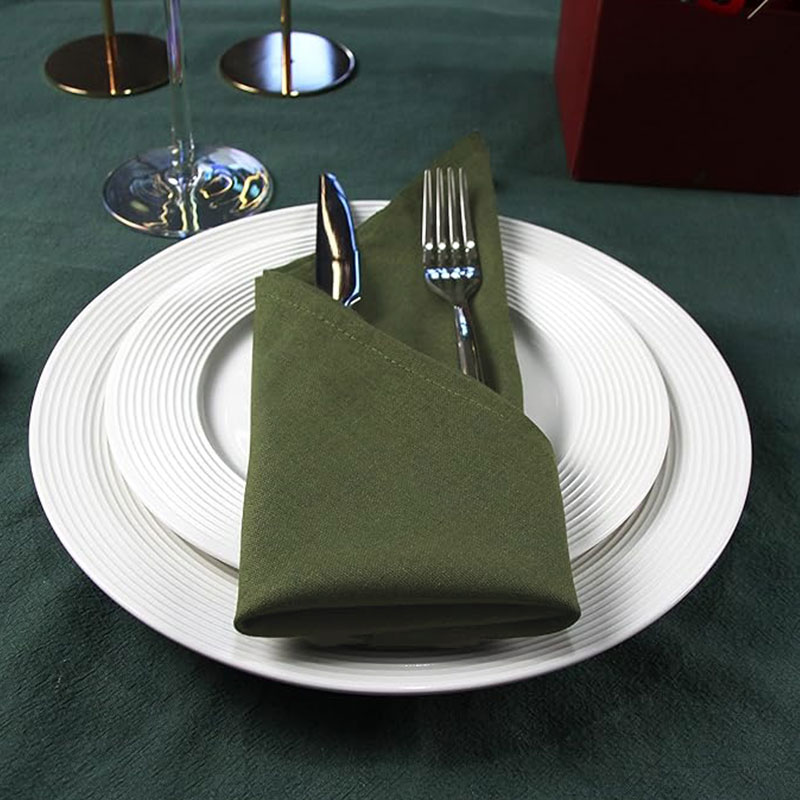 Ensemble de serviettes de table 6 à 12 pièces