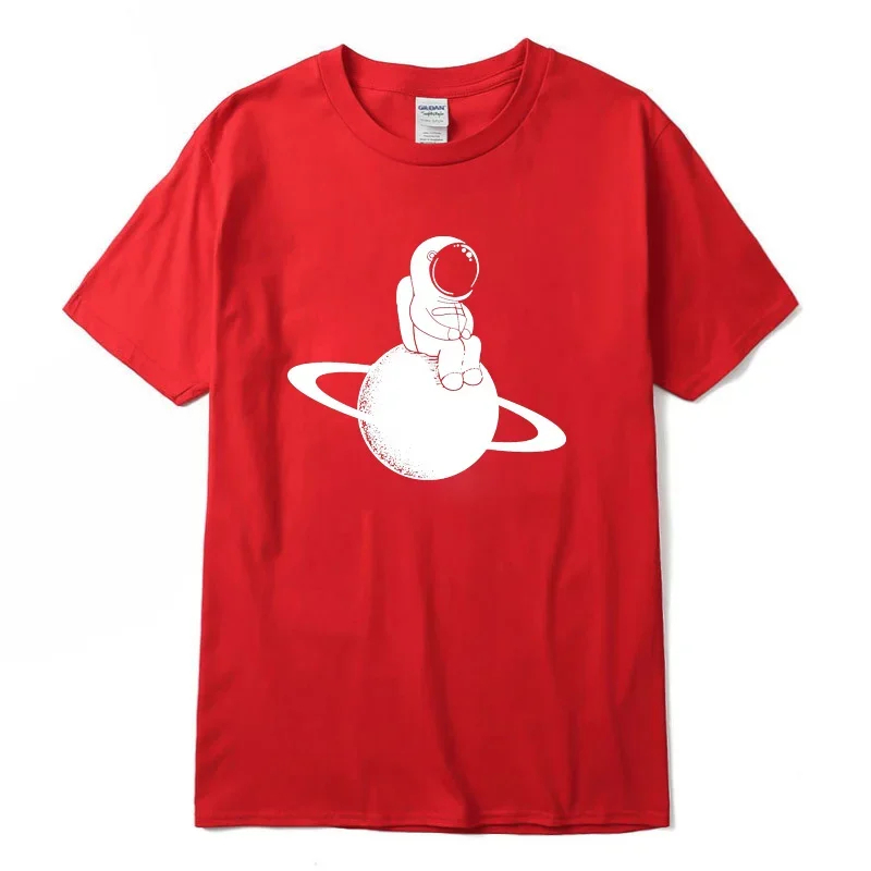 T-shirt imprimé espace pour homme