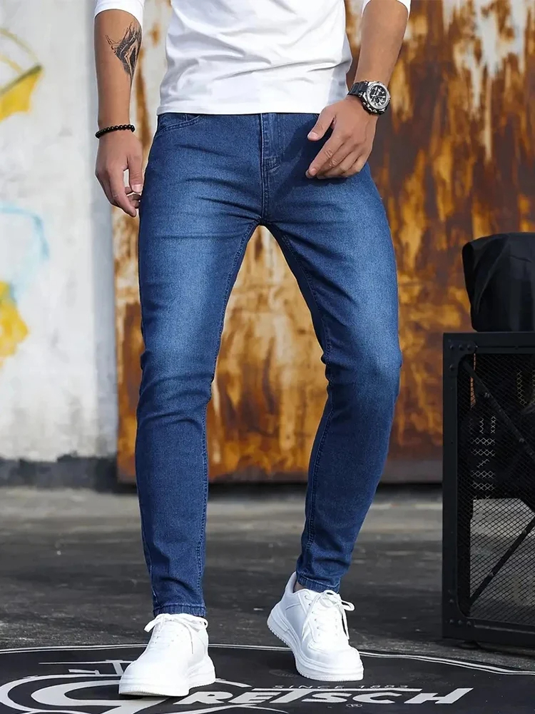 Pantalon slim stretch pour hommes