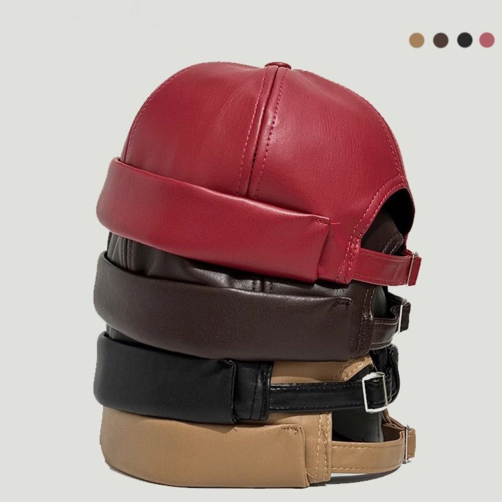 Casquette sans visière en matière synthétique