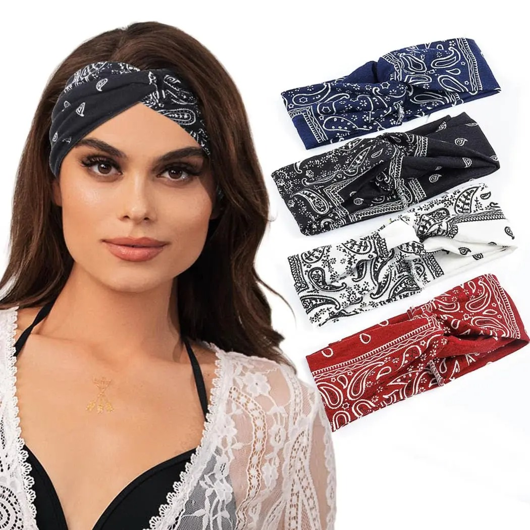 Bandana élastique pour femmes