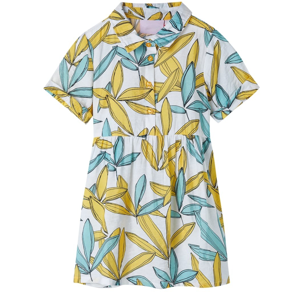 Robe enfant motif floral