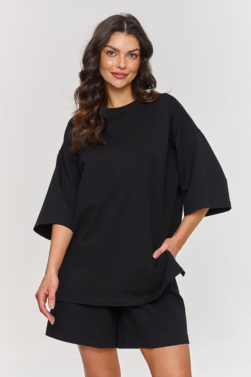 Ensemble ample haut et short pour femmes