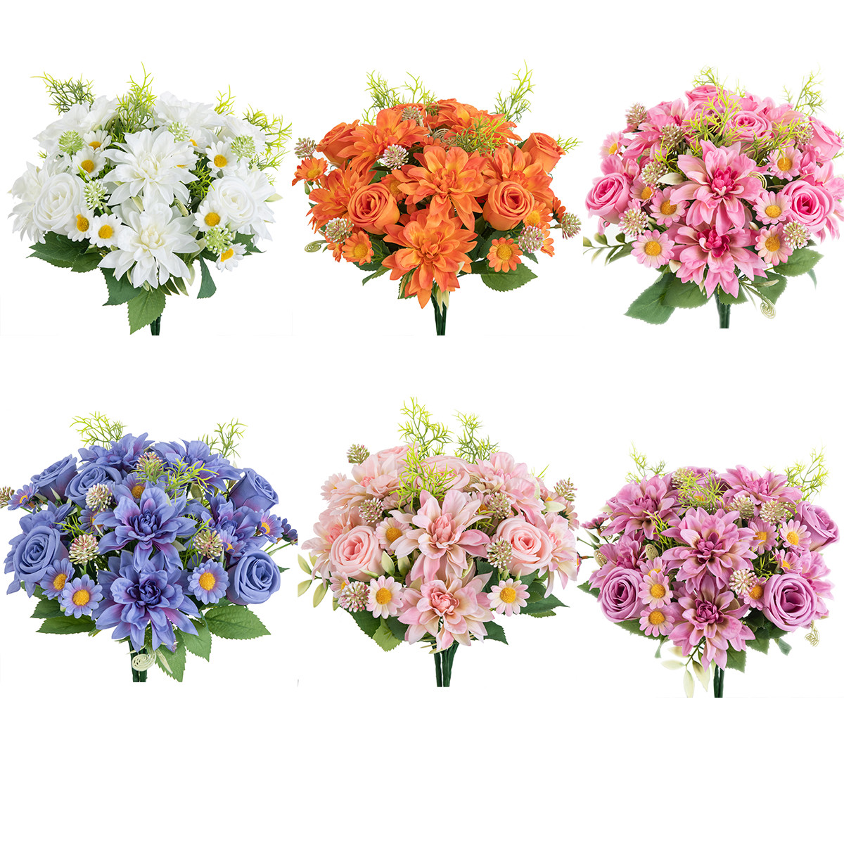 Bouquet de fleurs artificielles