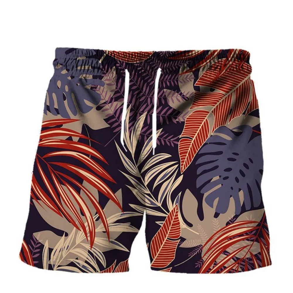 short-de-plage-grande-taille-motif-hawaien-pour-hommes (5)
