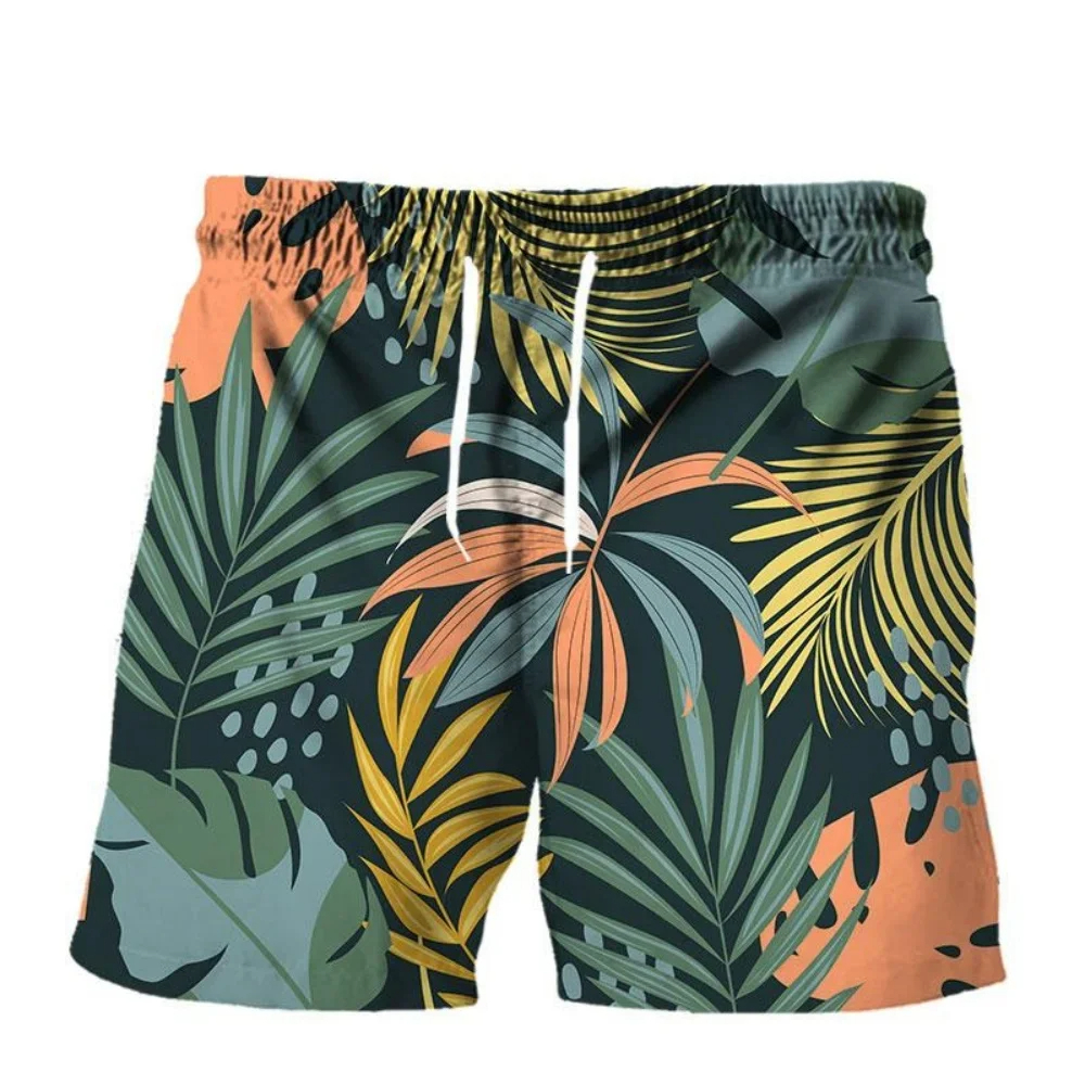 short-de-plage-grande-taille-motif-hawaien-pour-hommes (2)