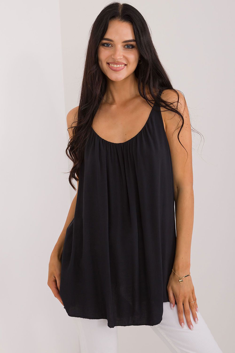 Top ample sans manches pour femmes