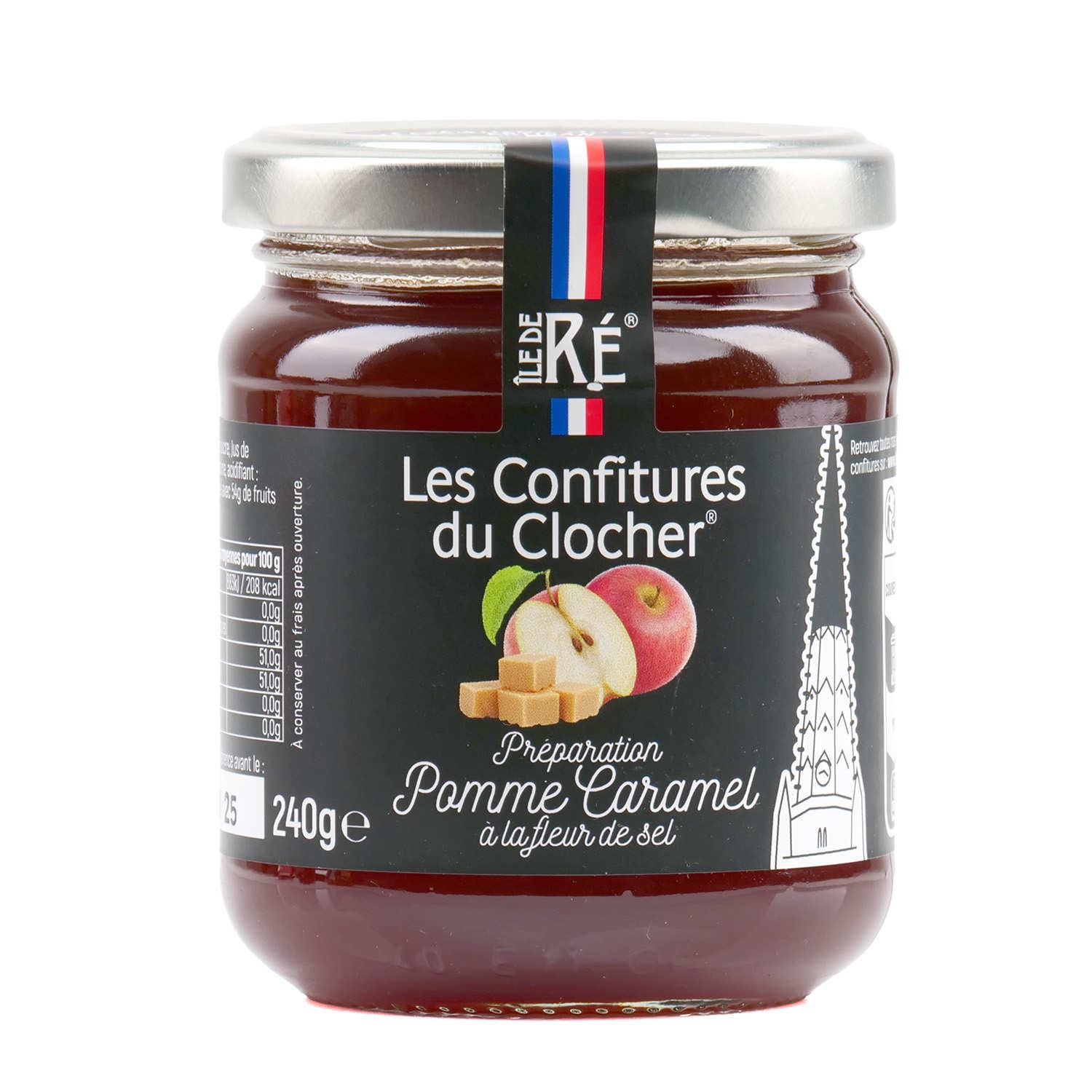 Confiture pomme caramel et fleur de sel