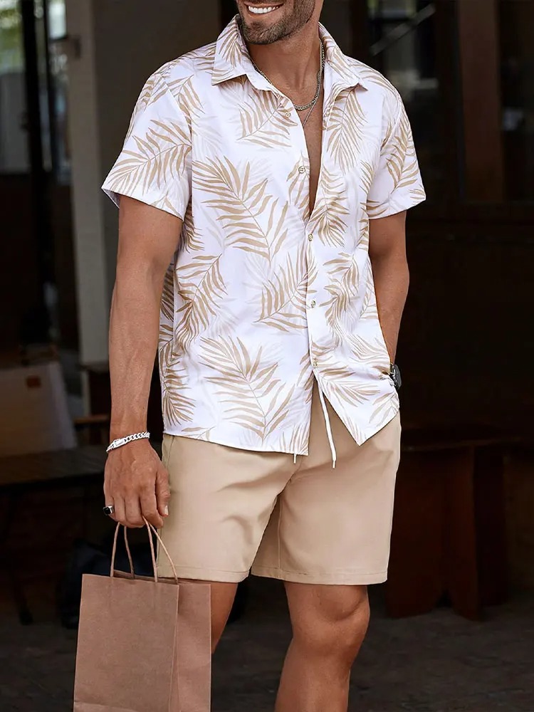 Chemise et short pour hommes