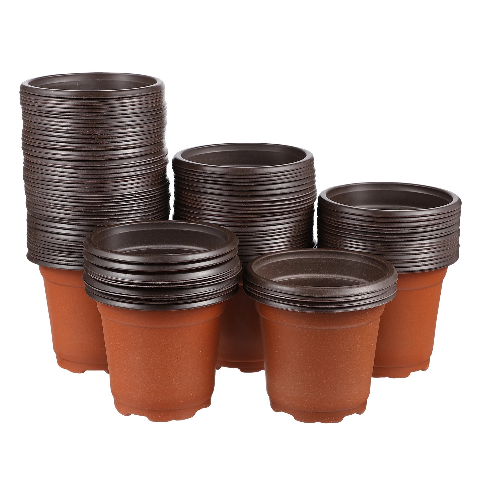 Pots de fleurs flexibles 100 pièces