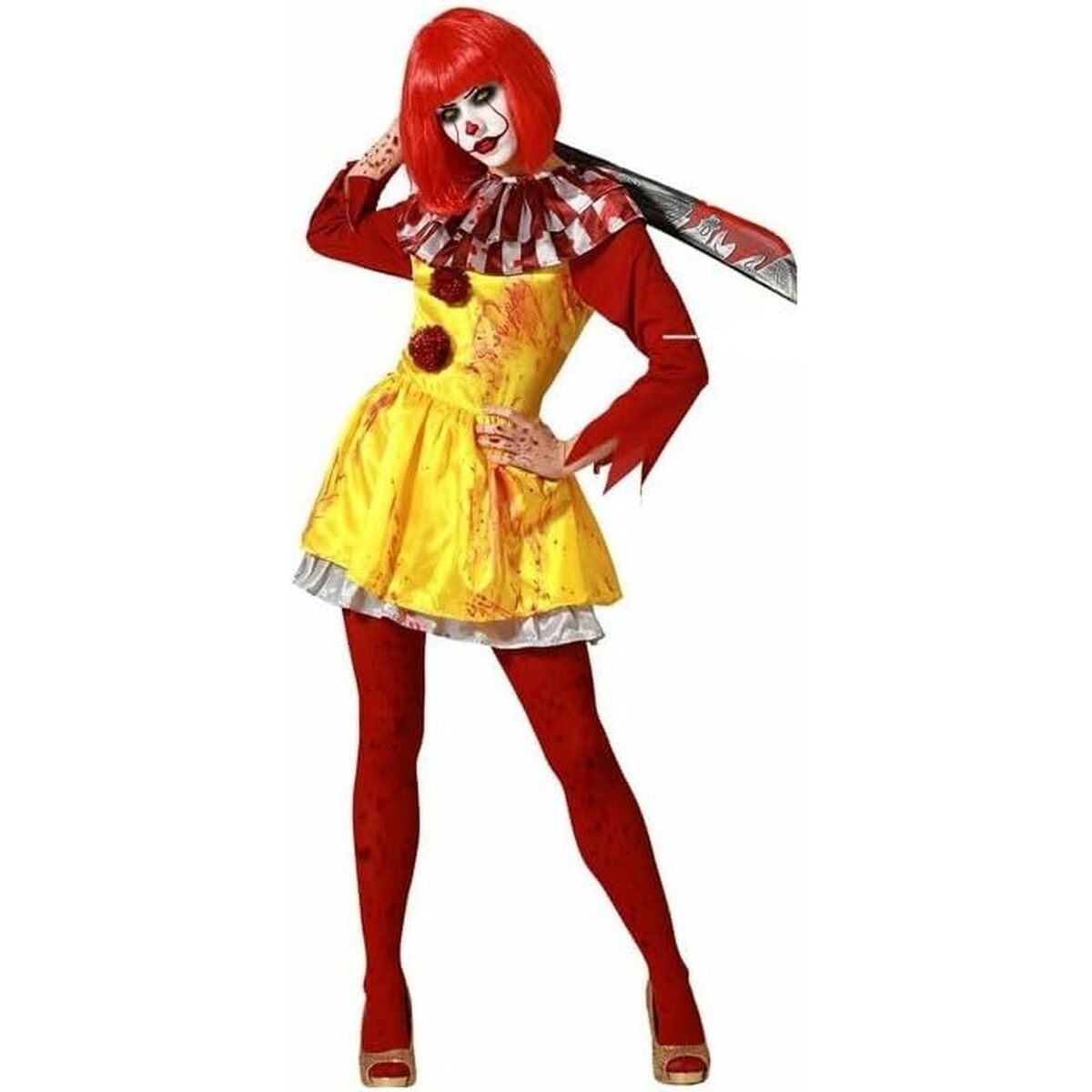 Déguisement clown sanglant pour femmes