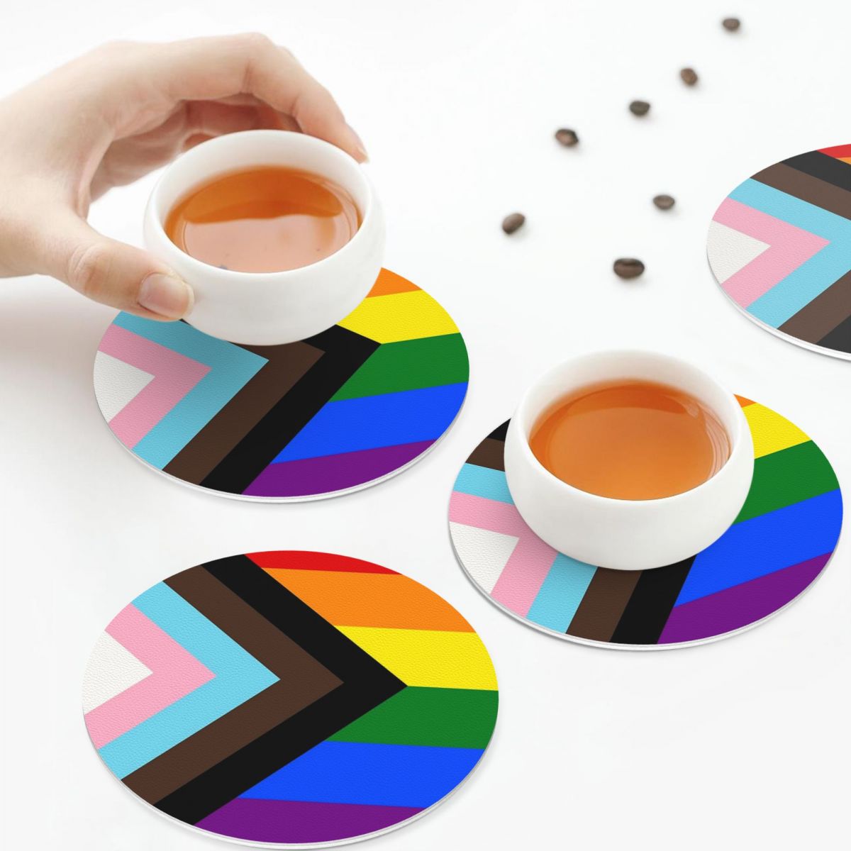 Dessous de verre par 4