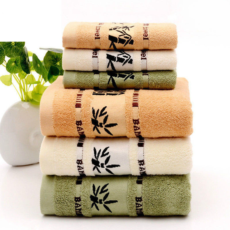 Lot de 3 serviettes de bain