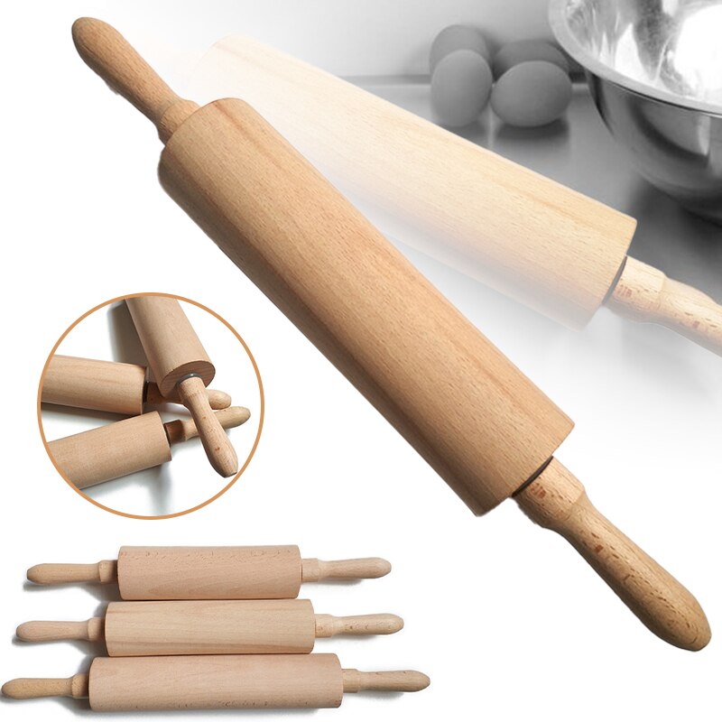Rouleau à pâtisserie en bois 3 tailles au choix