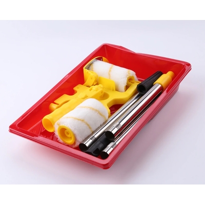 Kit-d-outils-de-peinture-avec-bac-peinture-ensemble-de-pinceaux-et-rouleaux-pour-d-coration-avec-bac