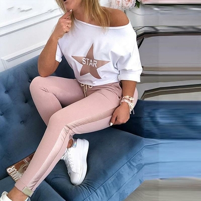 Ensemble-de-sport-2-pi-ces-pour-femmes-nouveau-style-tendance-lettres-imprim-es-toiles-europ