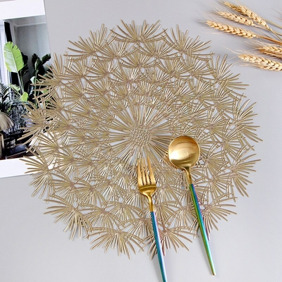 Napperon-en-PVC-avec-pissenlit-creux-nordique-antid-rapant-accessoires-de-cuisine-dessous-de-verre-coussin