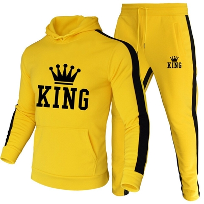 Ensemble-de-surv-tement-2-pi-ces-pour-homme-sweat-capuche-et-pantalon-imprim-roi-sweat