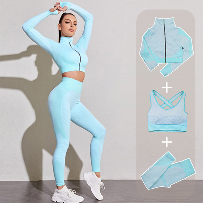 Femmes-sans-couture-Yoga-Gym-costumes-de-sport-Fitness-entra-nement-v-tements-de-course-v