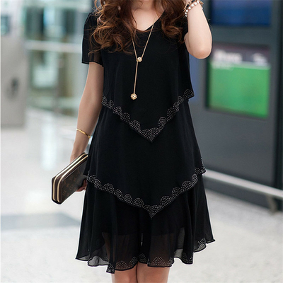 Robe-De-soir-e-Sexy-en-mousseline-De-soie-grande-taille-6xl-v-tements-pour-femmes