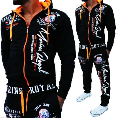Zogaa-surv-tement-2-pi-ces-de-marque-pour-hommes-combinaison-de-sport-d-contract-Sweat